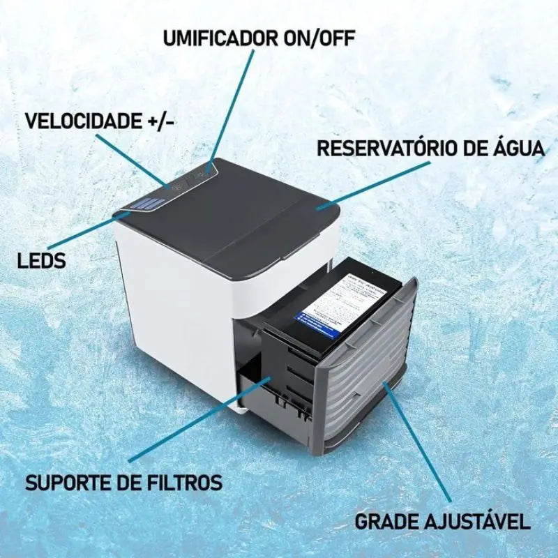 MINI AR CONDICIONADO PORTÁTIL